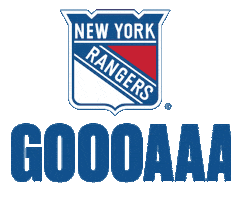 Happy Celebration Sticker by New York Rangers