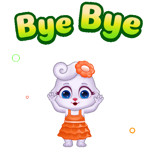 See Ya Goodbye Sticker by Lucas and Friends by RV AppStudios