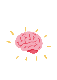 manasarb lips brain mouth communication Sticker