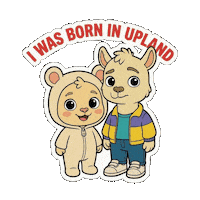 Uppie Jumping Sticker by Upland
