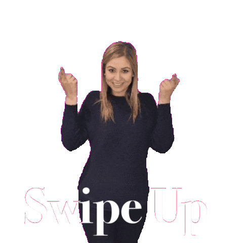 Swipe Up Sticker by Michael Arthur