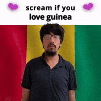 (silent) scream if you love guinea