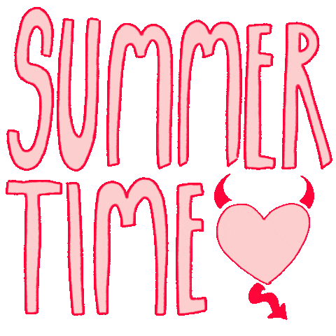Heart Summer Sticker by HUNKØN