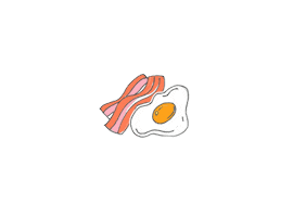 littlemissun breakfast egg eggs english Sticker