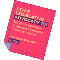 Fight Sticker by ACLU