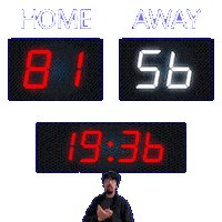 56 Away Sticker