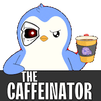 Good Morning Coffee Sticker by Pudgy Penguins