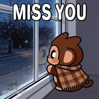 Miss You Waiting GIF by Chimpers