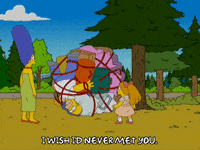 watching homer simpson GIF