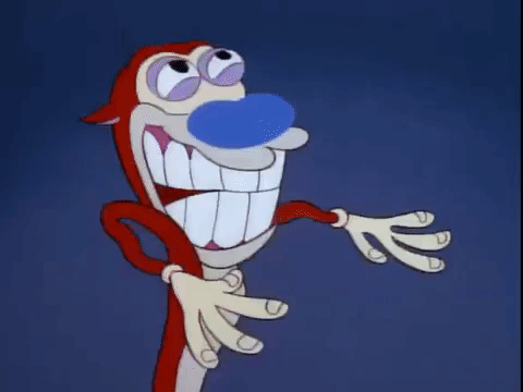 ren and stimpy nicksplat GIF