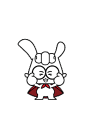 Bunny Promise Sticker by Korea Anti-Doping Agency