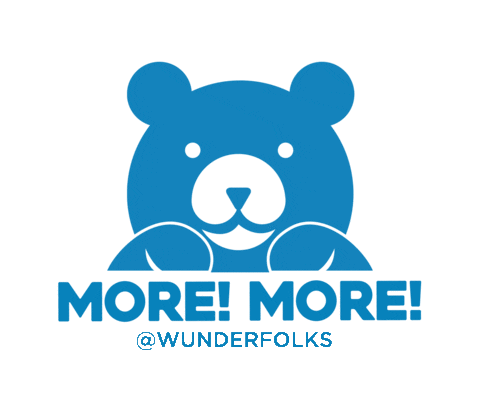 wunderfolks giphyupload food hungry bear Sticker