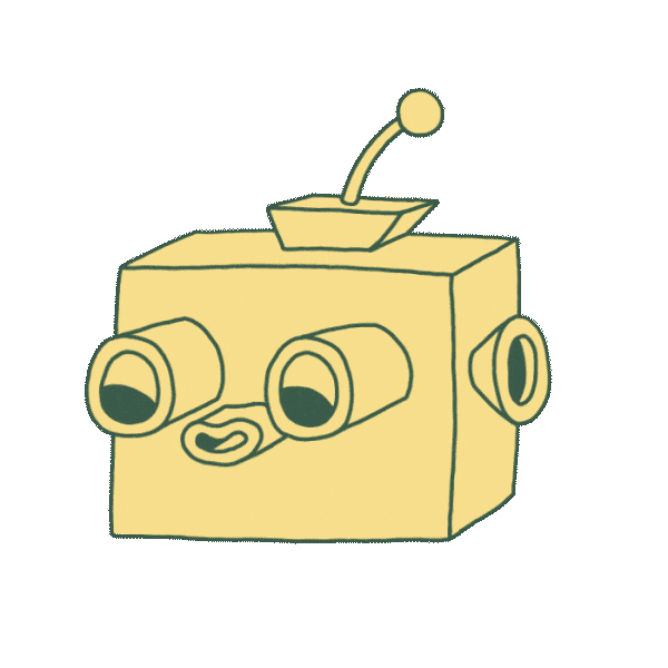 Knihobot_cz giphyupload robot knihobot bookbot Sticker