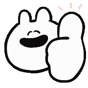 Bunny Ok Sticker