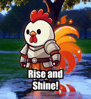 Rise And Shine Sunrise GIF by Zorooster