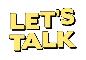 Lets Talk Love Sticker
