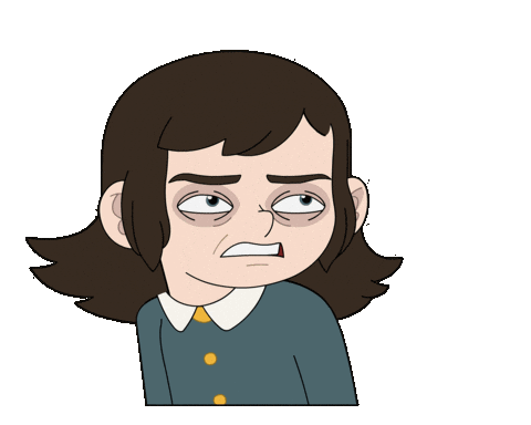 Haunted Hotel Facepalm Sticker by NETFLIX