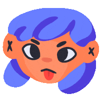 Art Girl Sticker