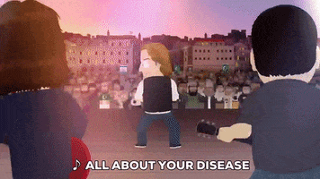 concert singing GIF by South Park 