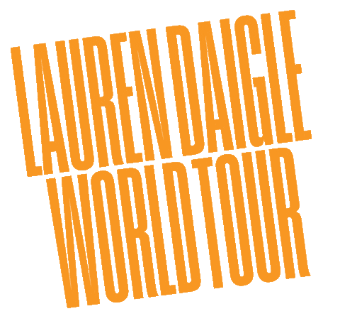 World Tour Louisiana Sticker by Lauren Daigle