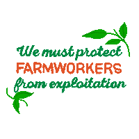 Farm Workers Food Sticker by Denyse®