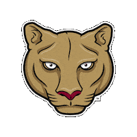 Cougars Grit Sticker by Mid-State Technical College