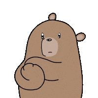 billthebear bear clap applause good job Sticker
