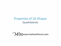 Properties Rectangle GIF by Maths with Mum