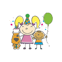 Happy Birthday Sticker by LittleSmilesFL