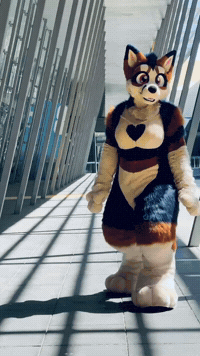 GenericFoxsuit furry fursuit fursuiter furry fandom GIF
