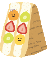 uuglydoodle doodle foodie pg cutefood Sticker