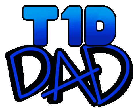 simplytoppings dad diabetes t1d type 1 diabetes Sticker