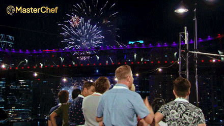 fireworks GIF by MasterChefAU