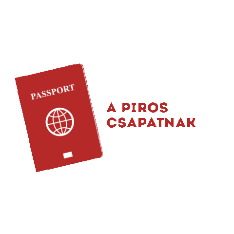 Passport Sticker by Budapest Airport