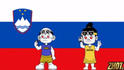 Julian Alps Flag GIF by Zhotcita
