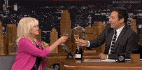 jimmy fallon cheers GIF by The Tonight Show Starring Jimmy Fallon