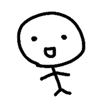 Ru66ishGame drawing stick 手描き 棒 Sticker
