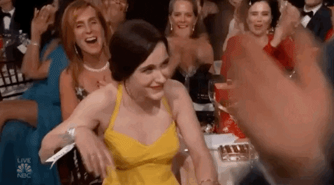 rachel brosnahan GIF by Golden Globes