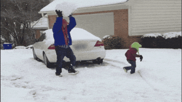 snow lol GIF by America's Funniest Home Videos