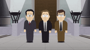 walking men GIF by South Park 
