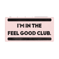 Feelgoodclub coffee sticker good club Sticker