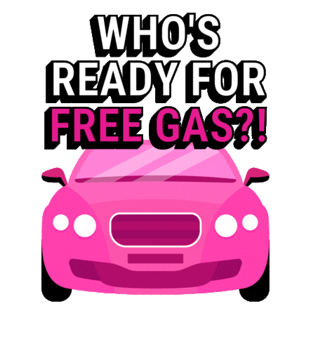 Free Gas Sticker by 411Pain