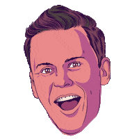 All The Way Dj Sticker by Joe