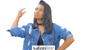 girl talking Sticker by Salon Line
