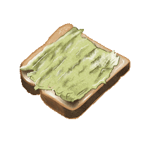 Breakfast Toast Sticker