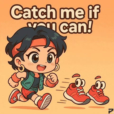Catch Me Running GIF by Persona