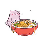 Lets Eat Love Sticker by Pembe