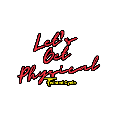 Workout Sticker by Twisted Cycle