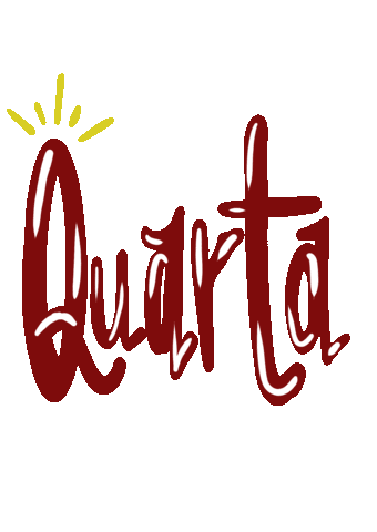 Quarta Sticker by Cabelin/ Amizade