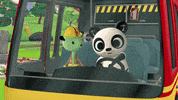 Fire Driving GIF by Bing Bunny